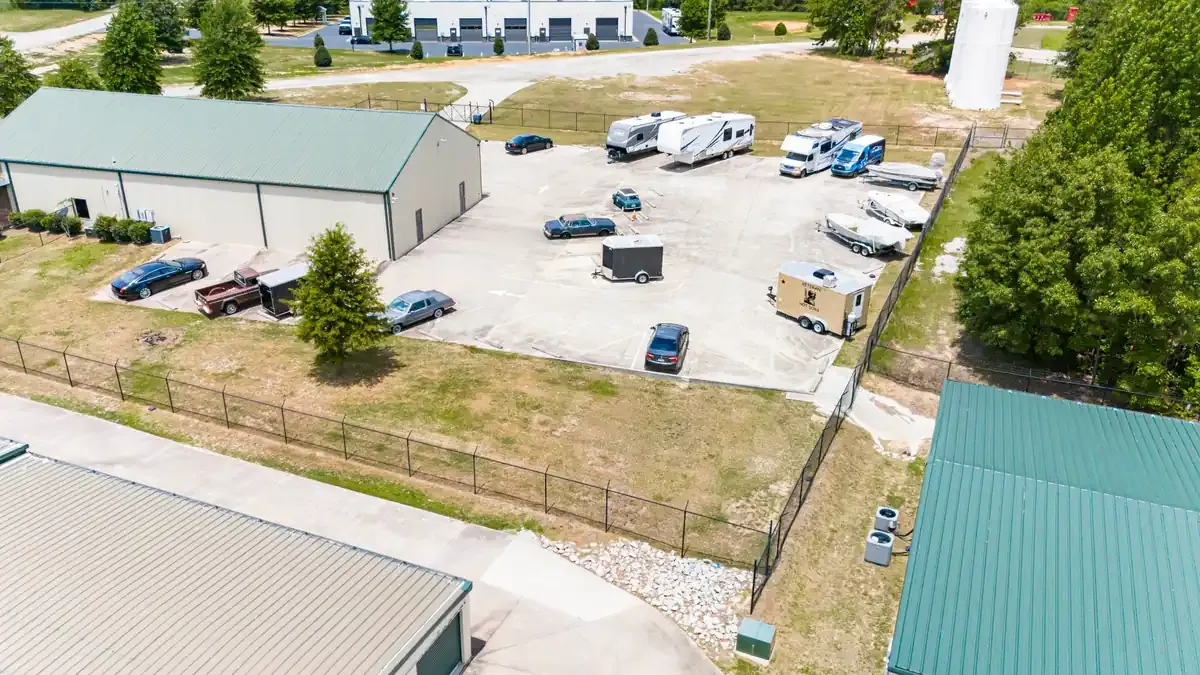 Legacy Self Storage Fort Gordon - Aerial RV/Vehicle Storage